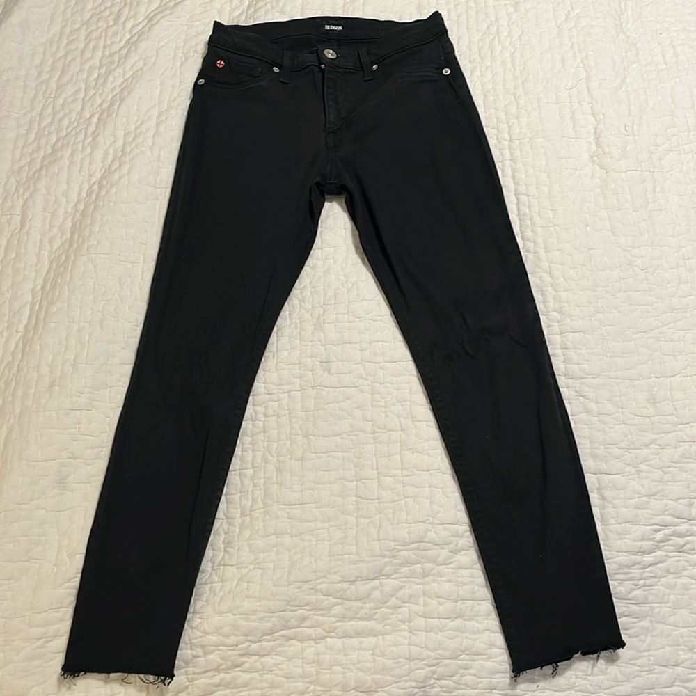 Black Skinny Hudson Jeans
